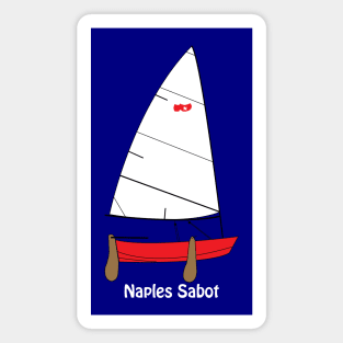 Naples Sabot Sailboat Magnet